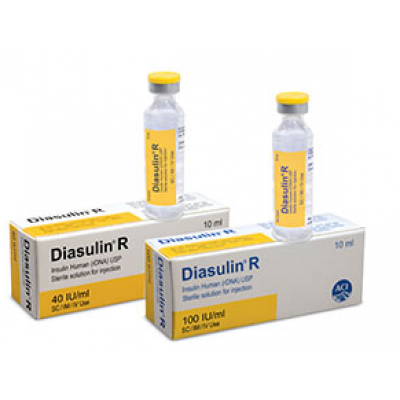 Picture of Diasulin R 100 IU/ml 10ml Vial